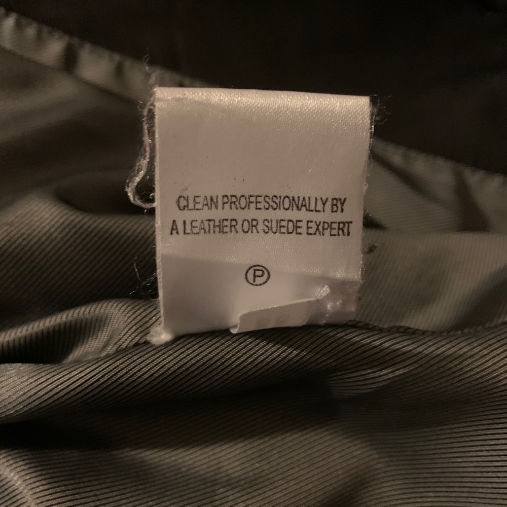 Women’s Calvin Klein leather jacket - Picture 3 of 11